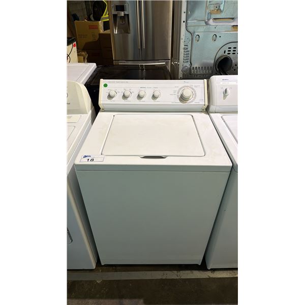 WHIRLPOOL IMPERIAL HEAVY DUTY SUPER CAPACITY TOP LOAD WASHING MACHINE