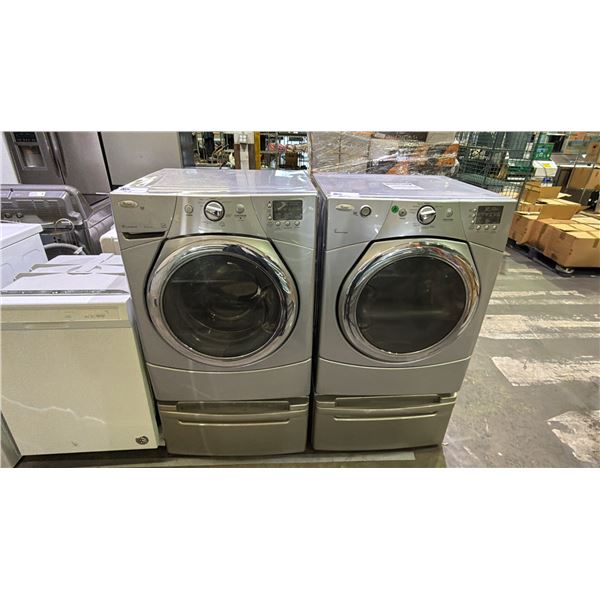 WHIRLPOOL DUET WASHER & DRYER SET