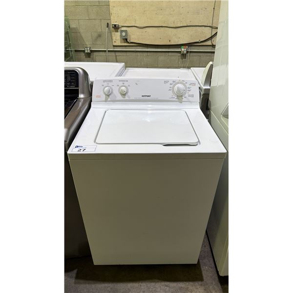 HOTPOINT SUPER CAPACITY TOP LOAD WASHING MACHINE