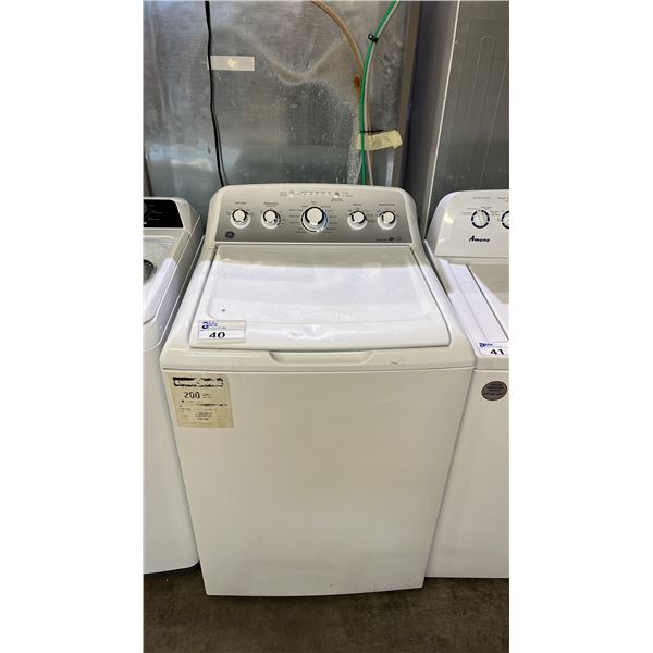 GE DEEP FILL TOP LOAD HE WASHING MACHINE