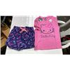 Image 2 : *NEW WITH TAGS* BAG OF CHILDREN'S PINK 2 PIECE HELLO KITTY PAJAMA SETS: ASSORTED SIZES