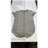 Image 2 : *NEW WITH TAGS* BAG OF BLUENOTES EVERYDAY TAUPE & WHITE STRIPED T SHIRTS: SIZES XS-XL
