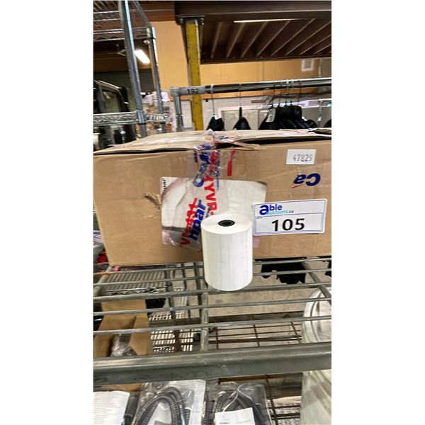 BOX OF RECEIPT THERMAL ROLLS