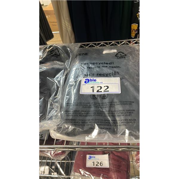 *NEW WITH TAGS* BAG OF ARDENE BASIC COLLECTION BLACK SHIRTS: SIZES XS-XL