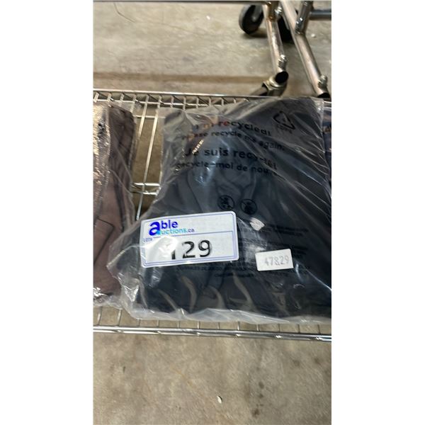 *NEW WITH TAGS* BAG OF ARDENE BASIC COLLECTION BLACK SHIRTS: SIZES XS-XL