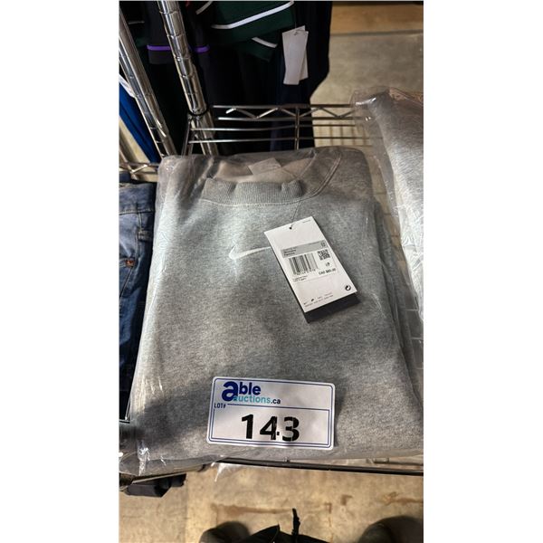 *NEW WITH TAGS* NIKE WOMEN'S GREY SWEATSHIRT: SIZE XS