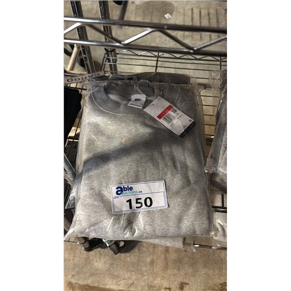 *NEW WITH TAGS* NIKE WOMEN'S GREY SWEATSHIRT: SIZE L