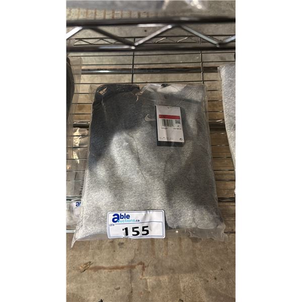 *NEW WITH TAGS* NIKE WOMEN'S GREY SWEATSHIRT: SIZE L