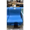 Image 2 : CORTECH SABRE PLASTIC SECTIONAL LOUNGE CHAIR (BLUE) (CRACKED ON TOP)