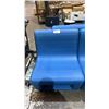 Image 2 : CORTECH SABRE PLASTIC SECTIONAL LOUNGE CHAIR (BLUE)