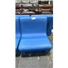 Image 2 : CORTECH SABRE PLASTIC SECTIONAL LOUNGE CHAIR (BLUE)