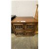 Image 1 : 2-DRAWER NIGHT STAND 25" X 18" X 24"