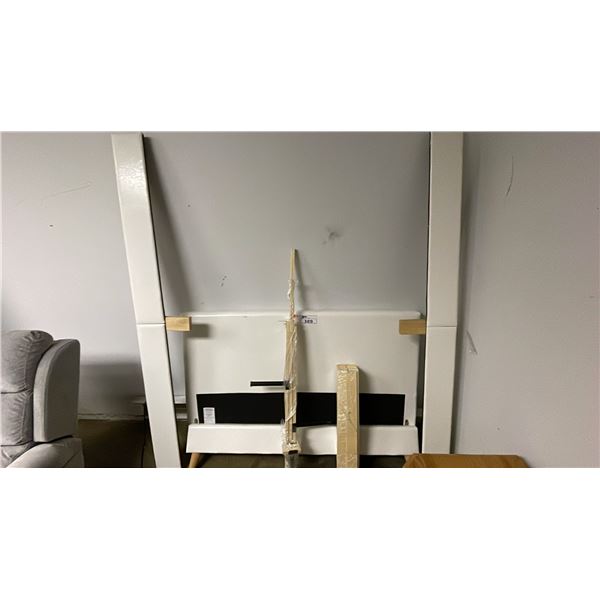 MODERN LEATHER-LIKE DOUBLE SIZE BED FRAME