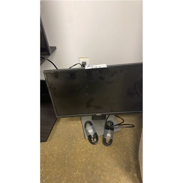 *TESTED WORKING* DELL 21.5" MONITOR WITH POWER CORD, HDMI CORD, USB CORD & STAND