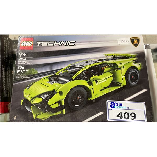 LEGO TECHNIC LAMBORGHINI HURACANA TECNICS 42161 BUILDING TOY (MAY BE MISSING PIECES)