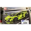 Image 1 : LEGO TECHNIC LAMBORGHINI HURACANA TECNICS 42161 BUILDING TOY (MAY BE MISSING PIECES)