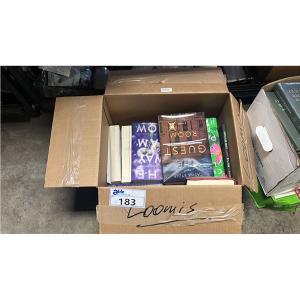 BOX OF ASSORTED BOOKS