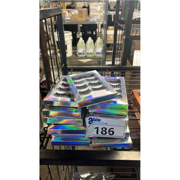 *NEW* (13) ASSORTED SYNTHETIC EYELASH SETS