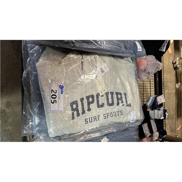 *NEW WITH TAGS* (3) RIP CURL VARSITY SPORTS HOODIES: SIZE M