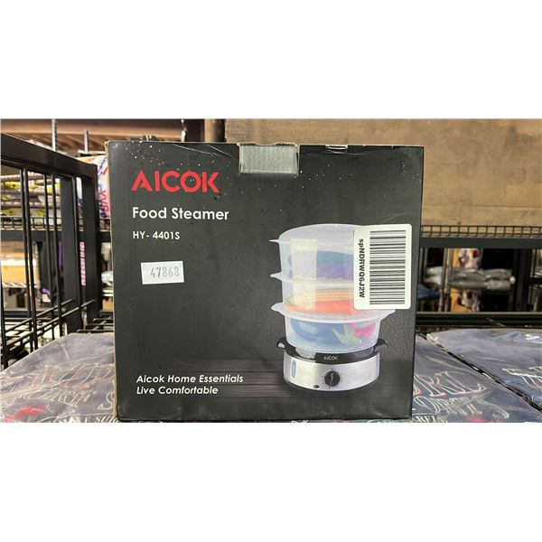 *NEW IN BOX* AICOK FOOD STEAMER HY-4401S