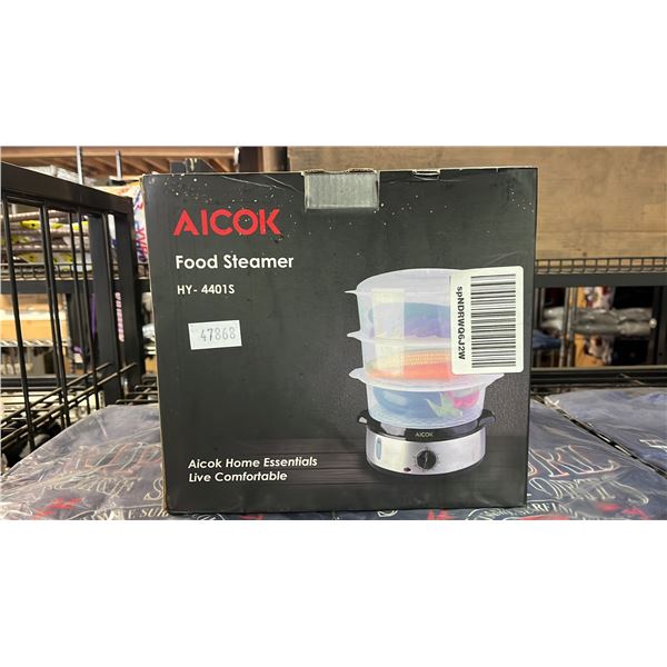 *NEW IN BOX* AICOK FOOD STEAMER HY-4401S