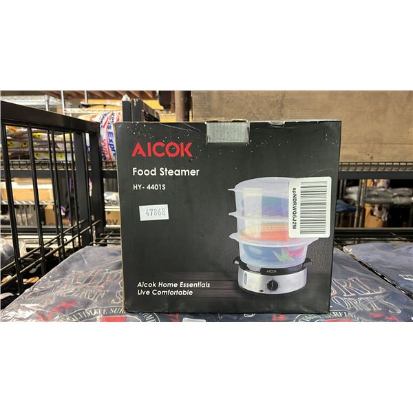 *NEW IN BOX* AICOK FOOD STEAMER HY-4401S