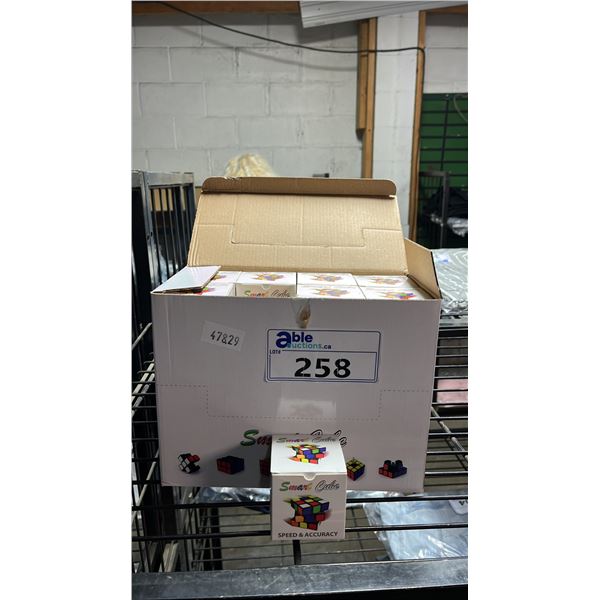 *NEW IN BOX* RETAIL DISPLAY CASE OF 3" X 3" SMART CUBES