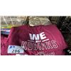 Image 2 : *NEW WITH TAGS* (10) GILDAN "WE ARE KODIAKS" BURGUNDY T SHIRTS: SIZE L