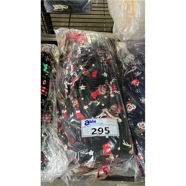 *NEW WITH TAGS* (12) PAIRS OF URBAN HERITAGE CHRISTMAS LEGGINGS: SIZES S - XL