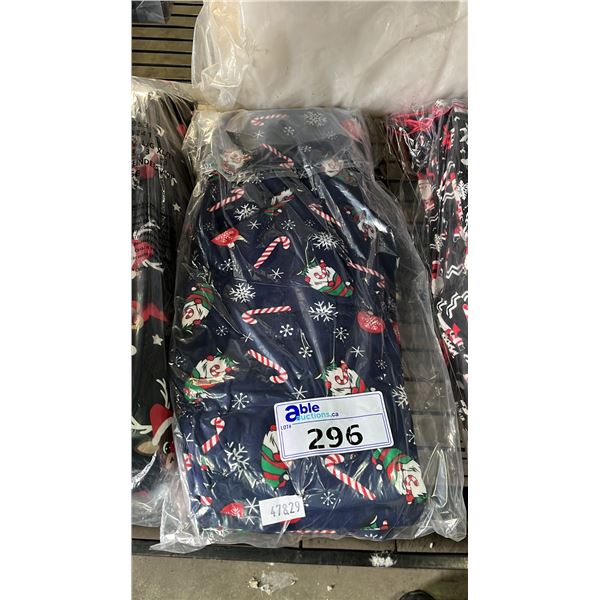 *NEW WITH TAGS* (8) PAIRS OF URBAN HERITAGE CHRISTMAS LEGGINGS: SIZES S - XL