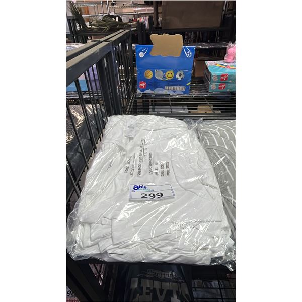 *NEW WITH TAGS* (10) BLUENOTES EVERYDAY WHITE T SHIRTS: SIZES XS - XL