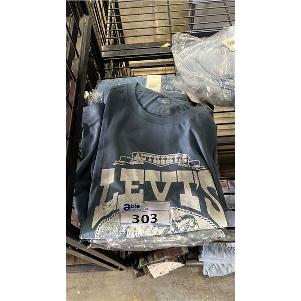*NEW WITH TAGS* (7) LEVI'S RELAXED FIT T GRAPHIC T SHIRTS: SIZE S