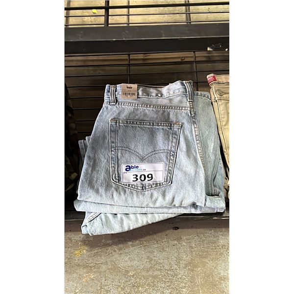 *NEW WITH TAGS* (3) PAIRS OF LEVI'S 578 BAGGY JEANS: SIZE 32 32