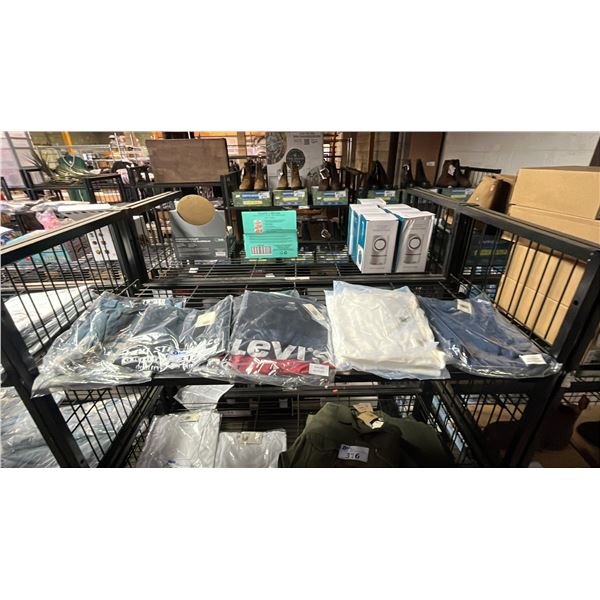 *NEW WITH TAGS* (12) ASSORTED LEVI'S T SHIRTS  & POLO SHIRTS: SIZE XXL