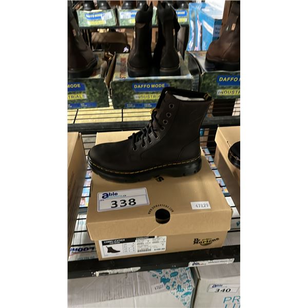 *NEW IN BOX* DR, MARTENS AIR WAIR DARK BROWN LEATHER BOOTS: MEN'S 5/LADIES 6