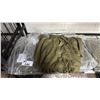 Image 1 : *NEW WITH TAGS* (13) SUZY SHEIR OLIVE BUTTON DOWN BELTED DRESSES: SIZE XS - XXL