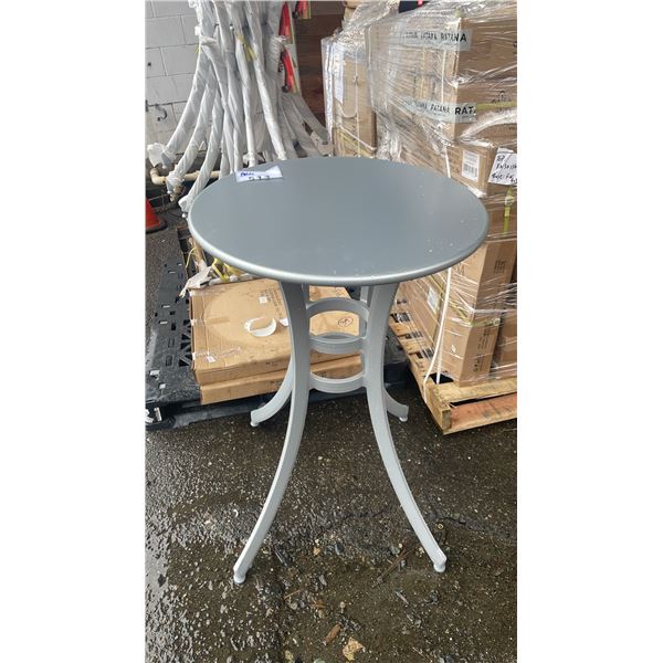 *NEW* RATANA ALUMINUM 24" ROUND BAR HEIGHT TABLE (ASSEMBLED)