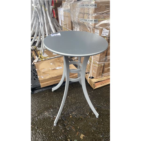 *NEW* RATANA ALUMINUM 24" ROUND BAR HEIGHT TABLE