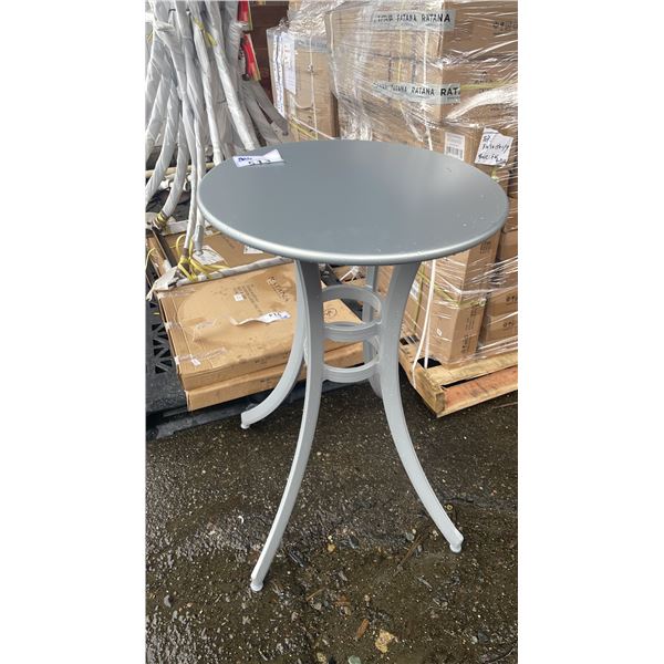 *NEW* RATANA ALUMINUM 24" ROUND BAR HEIGHT TABLE