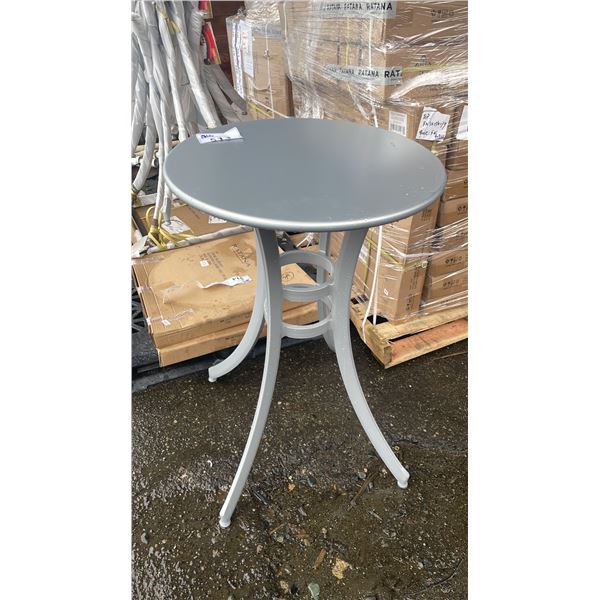 *NEW* RATANA ALUMINUM 24" ROUND BAR HEIGHT TABLE