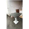 Image 2 : *NEW* RATANA MILAN ALUMINUM BASE WOVEN & GLASS 36" X 36" PATIO TABLE