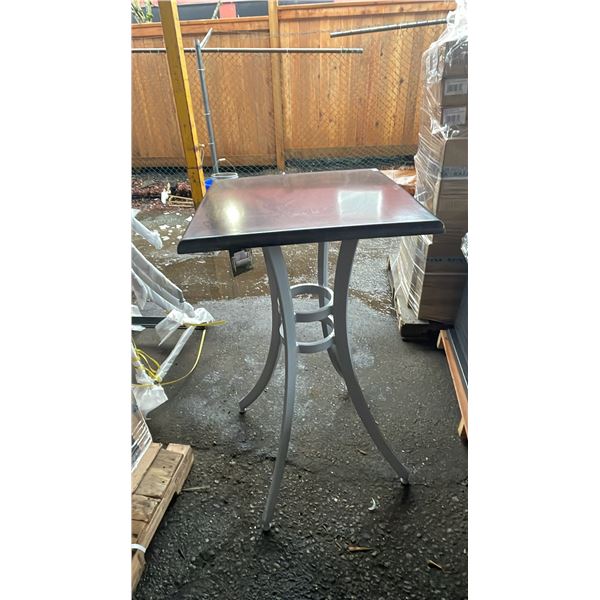 *NEW* RATANA SEATTLE BAR HEIGHT TABLE 24" X 24" WITH ALUMINUM BASE (NO HARDWARE)