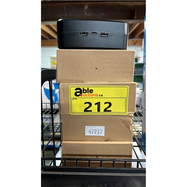 (4) PORTABLE UV-C DISINFECTION STERILIZATION BOXES
