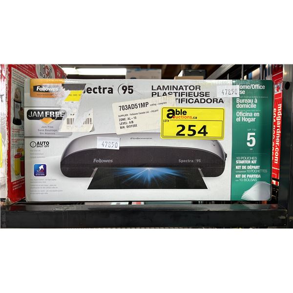 FELLOWES SPECTRA95 LAMINATOR