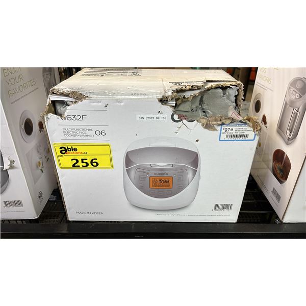 CUCKOO MULTIFUNCTIONAL RICE COOKER AND WARMER