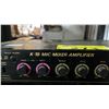 Image 2 : SPACETECH K-18 MIC MIXER AMPLIFIER AND LITECH KOD PLAYER-*WORKING CONDITION UNKNOWN*