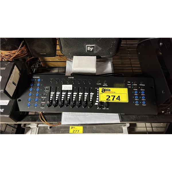 DMX 512 CONTROLLER SYSTEM
