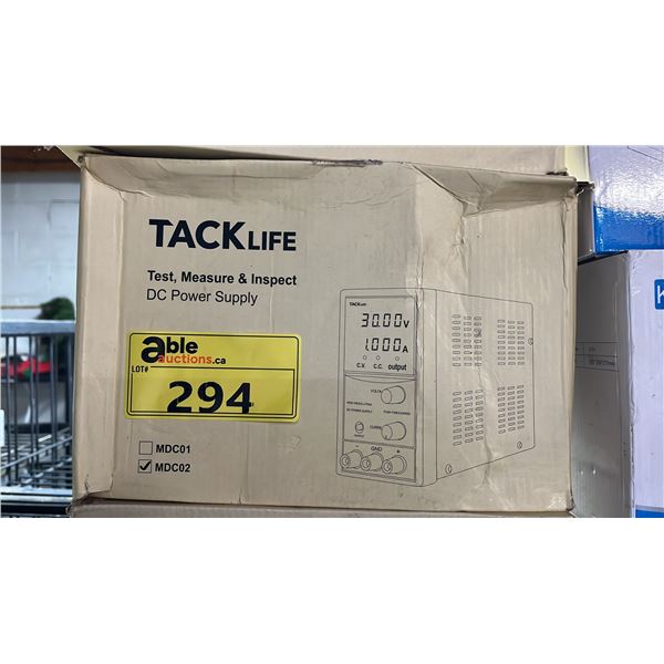 *NEW IN BOX* TACK LIFE DC POWER SUPPLY- MDCO2