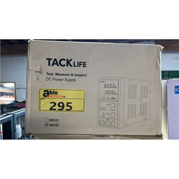 *NEW IN BOX* TACK LIFE DC POWER SUPPLY- MDCO2