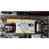 Image 1 : SHELF OF ASSORTED ITEMS INCLUDING FRESHCO PRESSURE COOKER, T-FAL ACTICOOK & STIR AND MORE